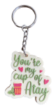 Porte-cle plastique souple "You're my cup of Atay" (Tu es ma tasse de the)