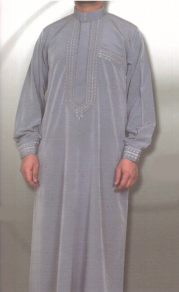 Qamis blanc de marque Al Haramain manches longues pour homme - Couleur  blanche - Prêt à porter et accessoires sur